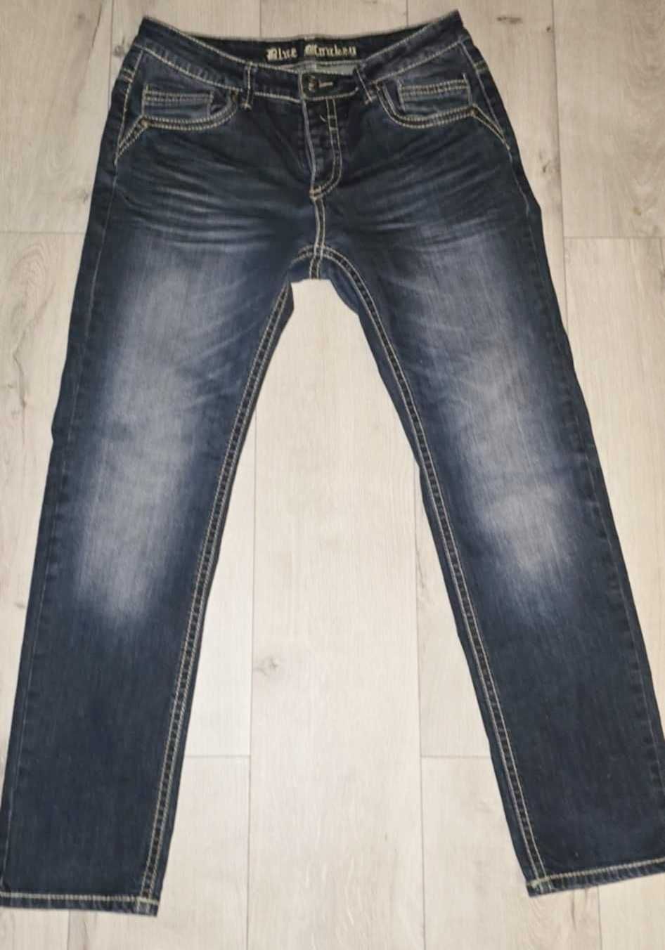 Jeansy męskie Blue Monkey r. 34/32