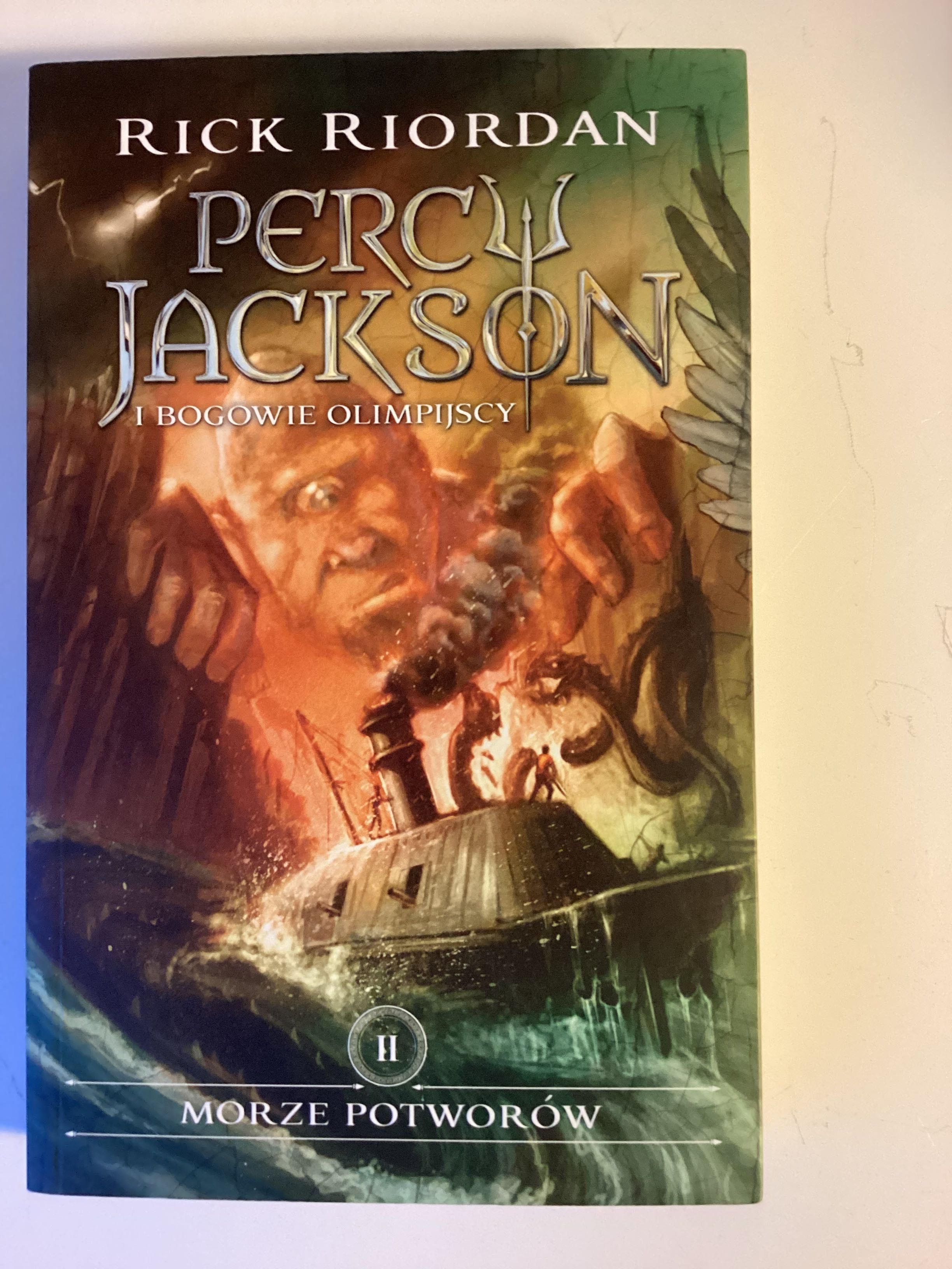 „Morze potworów-Percy Jackson i bogowie olimpijscy” Rick Riordan