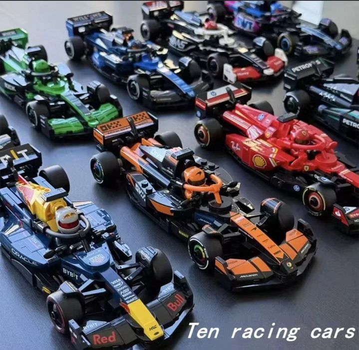 Конструктор сумісний із lego Speed Champions Ultimate F1 10 в 1 2601