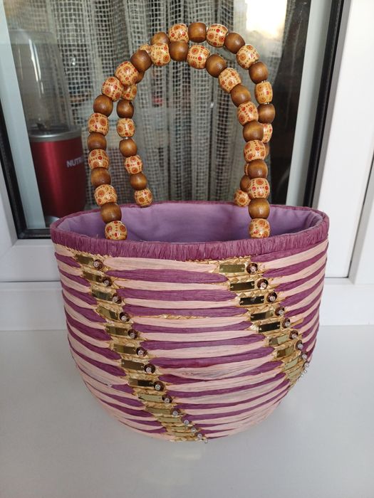 Продаю новую декоративную сумку-корзинку