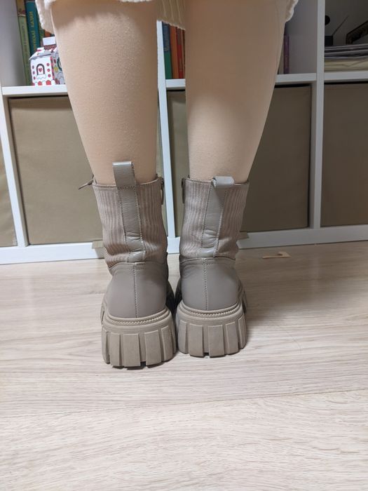 Ботінки чобітки черевики ботинки зима зимові шкіра