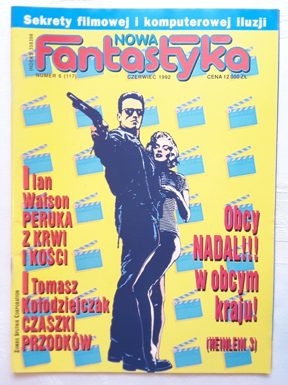 Czasopismo Nowa Fantastyka nr 6 (117) Czerwiec 1992