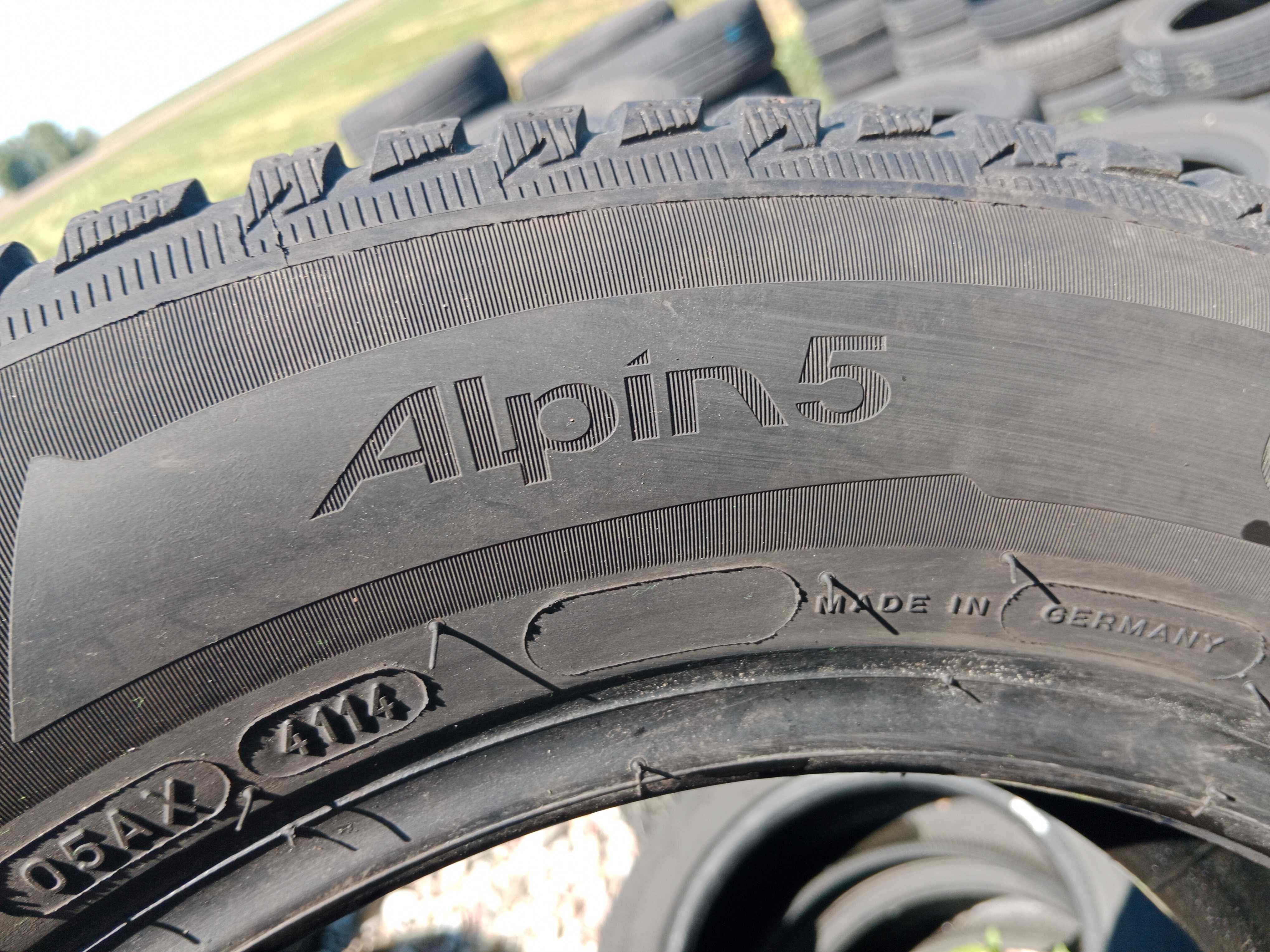 Opona używana 195/65R15 Michelin Alpin 5 1szt.