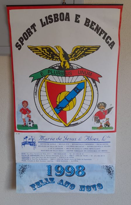 Benfica Calendario 1998