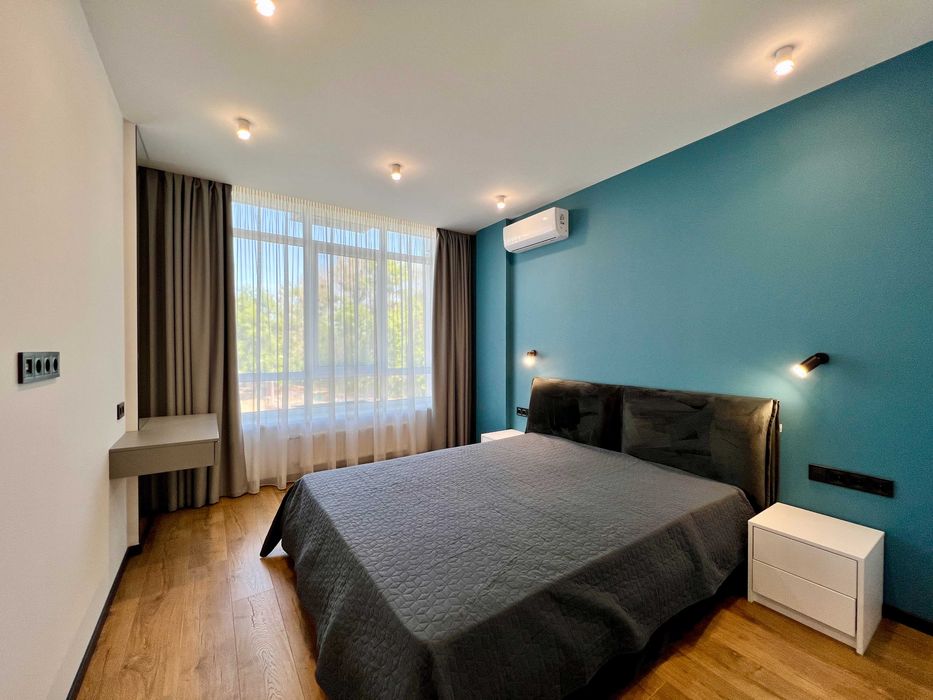 Гармонійна 1-кім 44м2 з двостороннім плануванням в ЖК Республіка