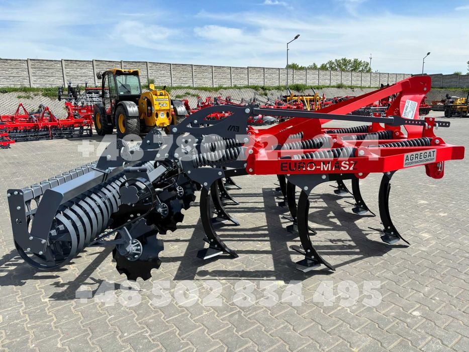 agregat bezorkowy/BEZORKOWIEC *agregat podorywkowy/ścierniskowy/gruber