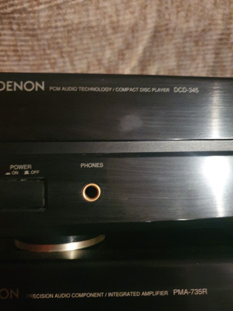 Denon wzacniacz PMA-735R + DCD- 345