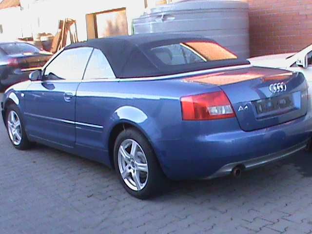 Audi A4 B6 Cabrio Lampy zderzak maska klapa drzwi Kod LZ5W