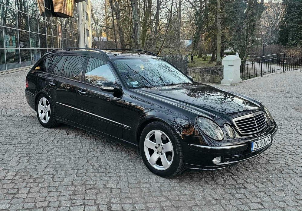 Mercedes-Benz w211 3.2CDI OM648 Avantgarde, fabryczny lakier, sprawny!