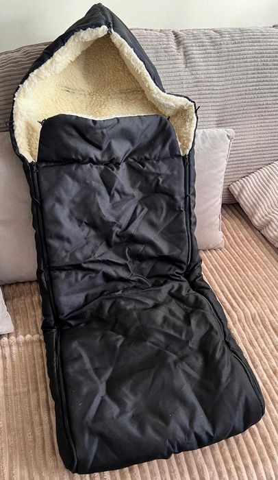 Śpiworek wełniany do wózka, sanek, gondolii