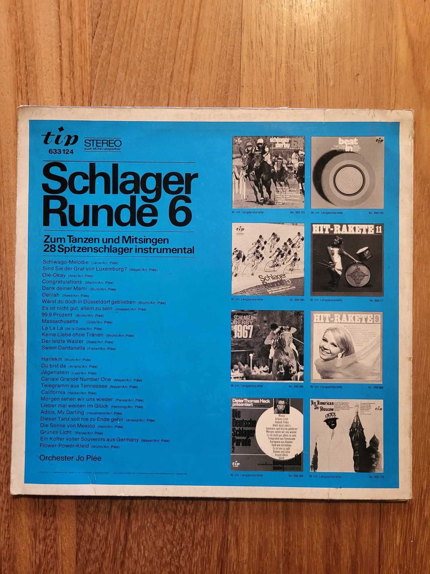 Disco Vinyl | "Schlager-Runde Nr. 6", Orchester Jo Plée