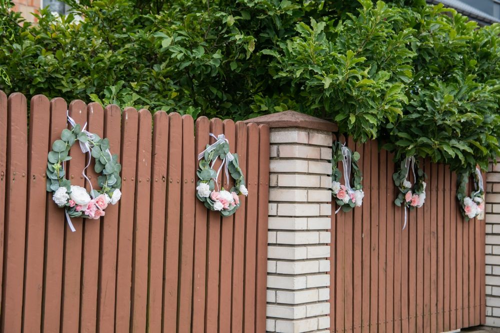 Dekoracje ślubne - ozdobne okręgi (10 sztuk)