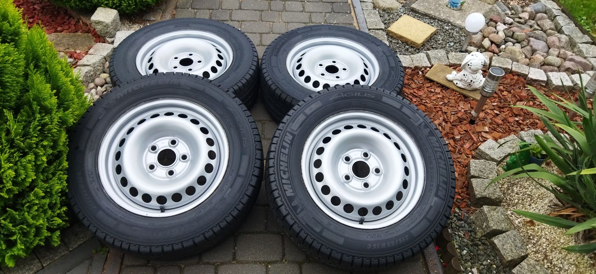 5x120 16 Cali Koła Stal 215/65/16 C VW Transporter Caravelle T5