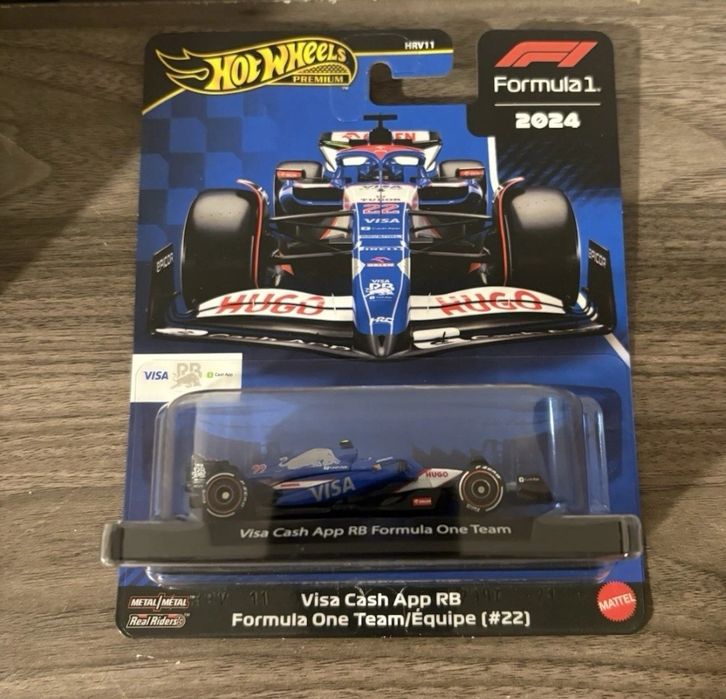 Visa Cash App RB Formula One Team Y. Tsunoda #22 Hot Wheels Premium