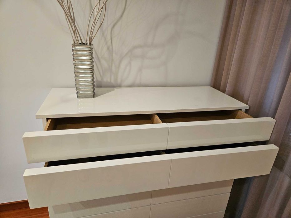 Camiseiro Duplo Branco - lacado Alto Brilho