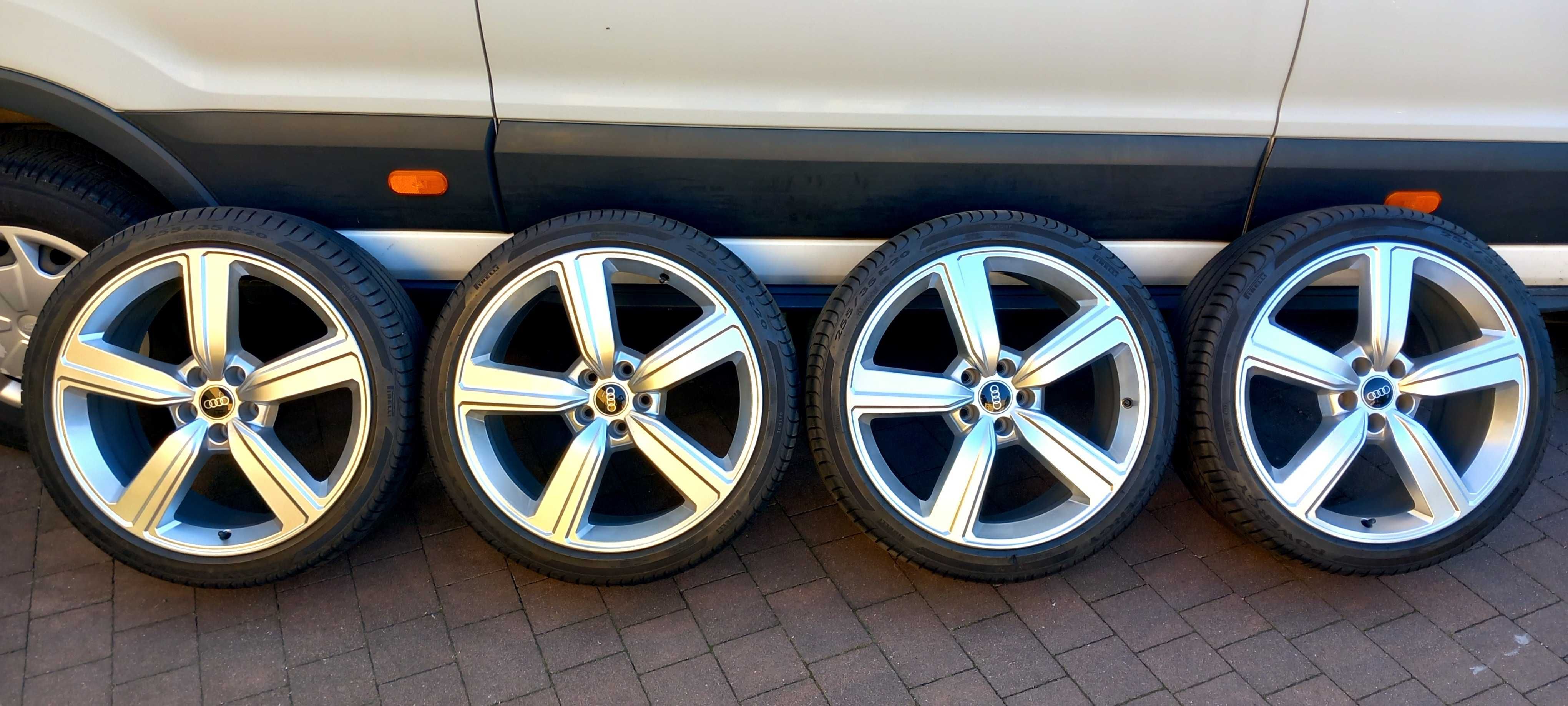 Felgi DEMO 4x oryginał AUDI A4/A5/A6/A7/A8,  9Jx20, 5x112, ET38 , 66.5