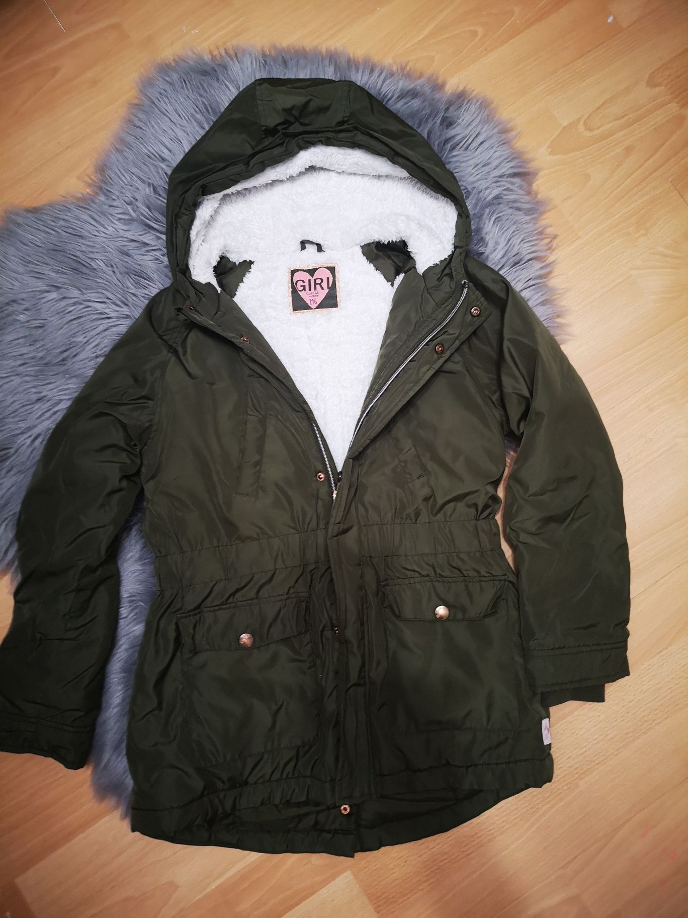 Parka zimowa 146cm