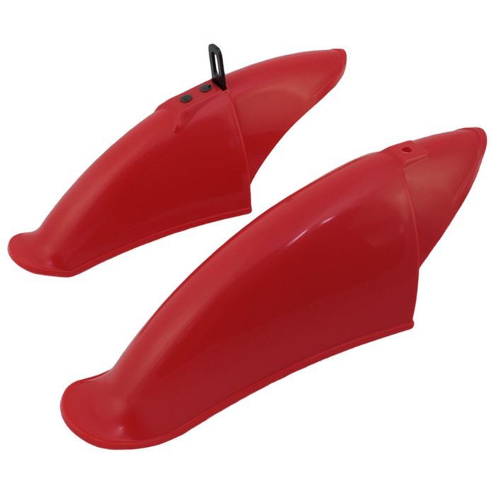 Błotniki Komplet Yf-Pm17Fr Pvc 16" Czerwony