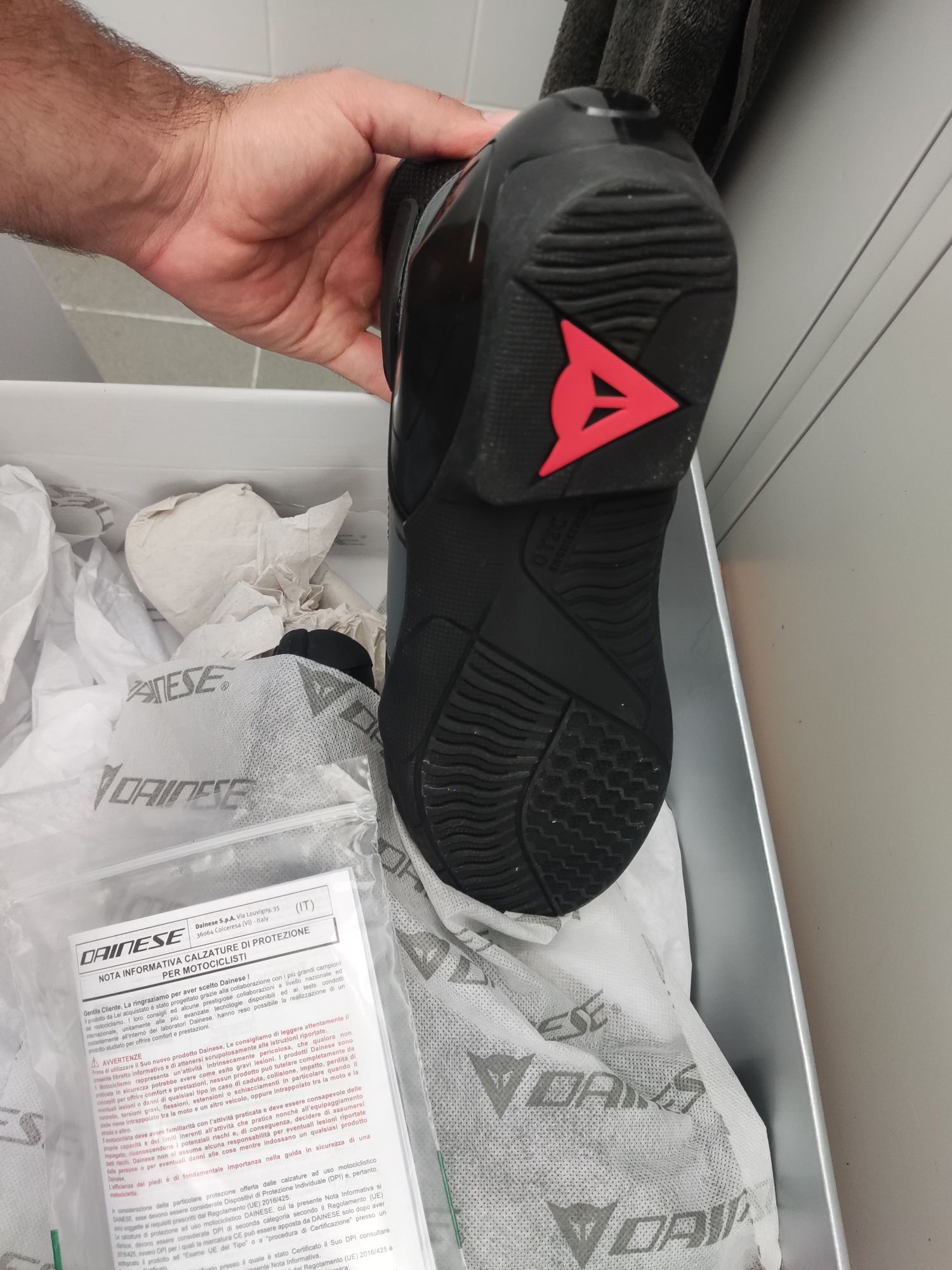 Dainese botas n40 NOVAS.
