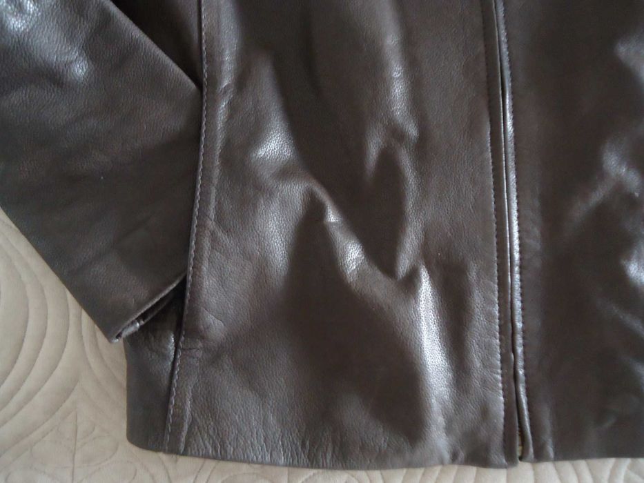 Casa das Peles  -  Casaco em cabedal granulado