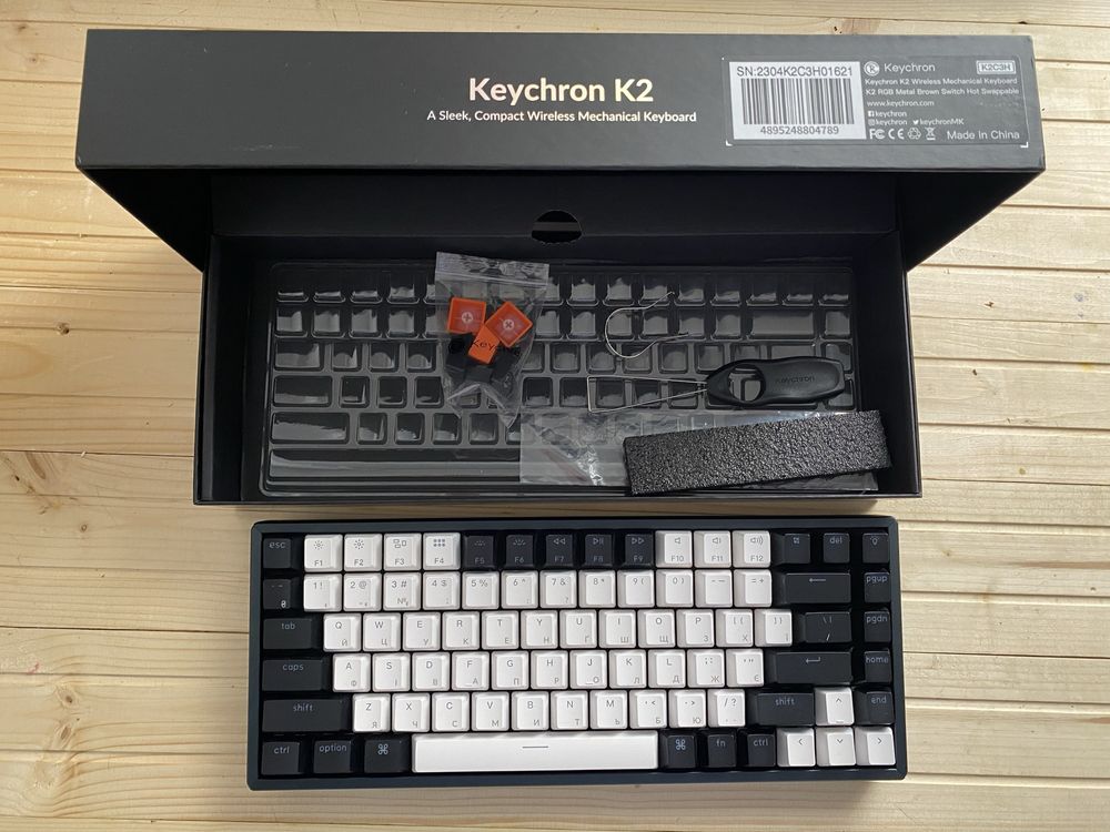 Клавіатура Keychron K2 V2 Brown