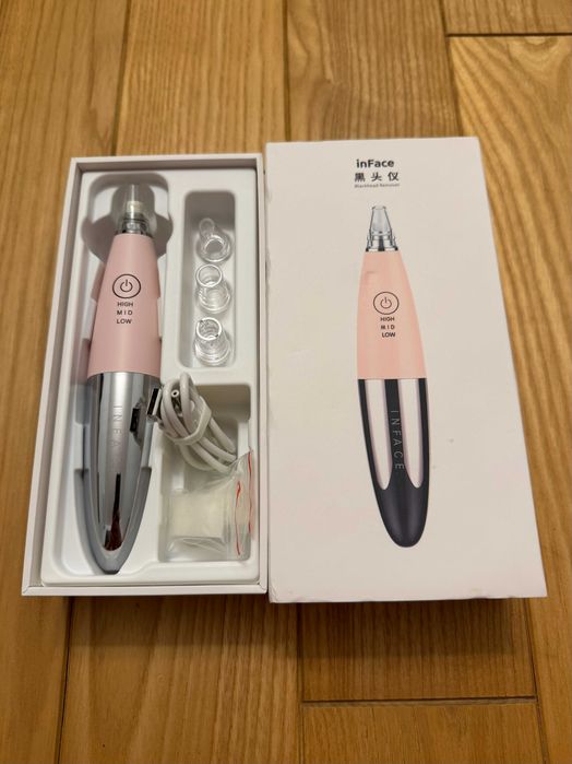 Вакуумний очищувач пор InFace Blackhead Remover MS7000 Pink