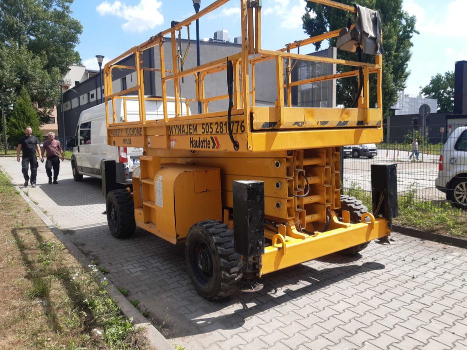 Wynajmę podnośnik nożycowy Haulotte H15SX  15m roboczych