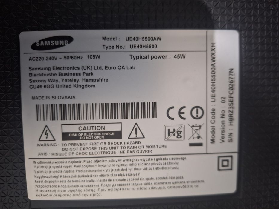 Telewizor Samsung 40"