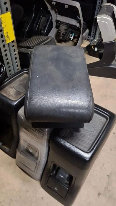 Land rover freelander cubby box Apoio Braco preto consola