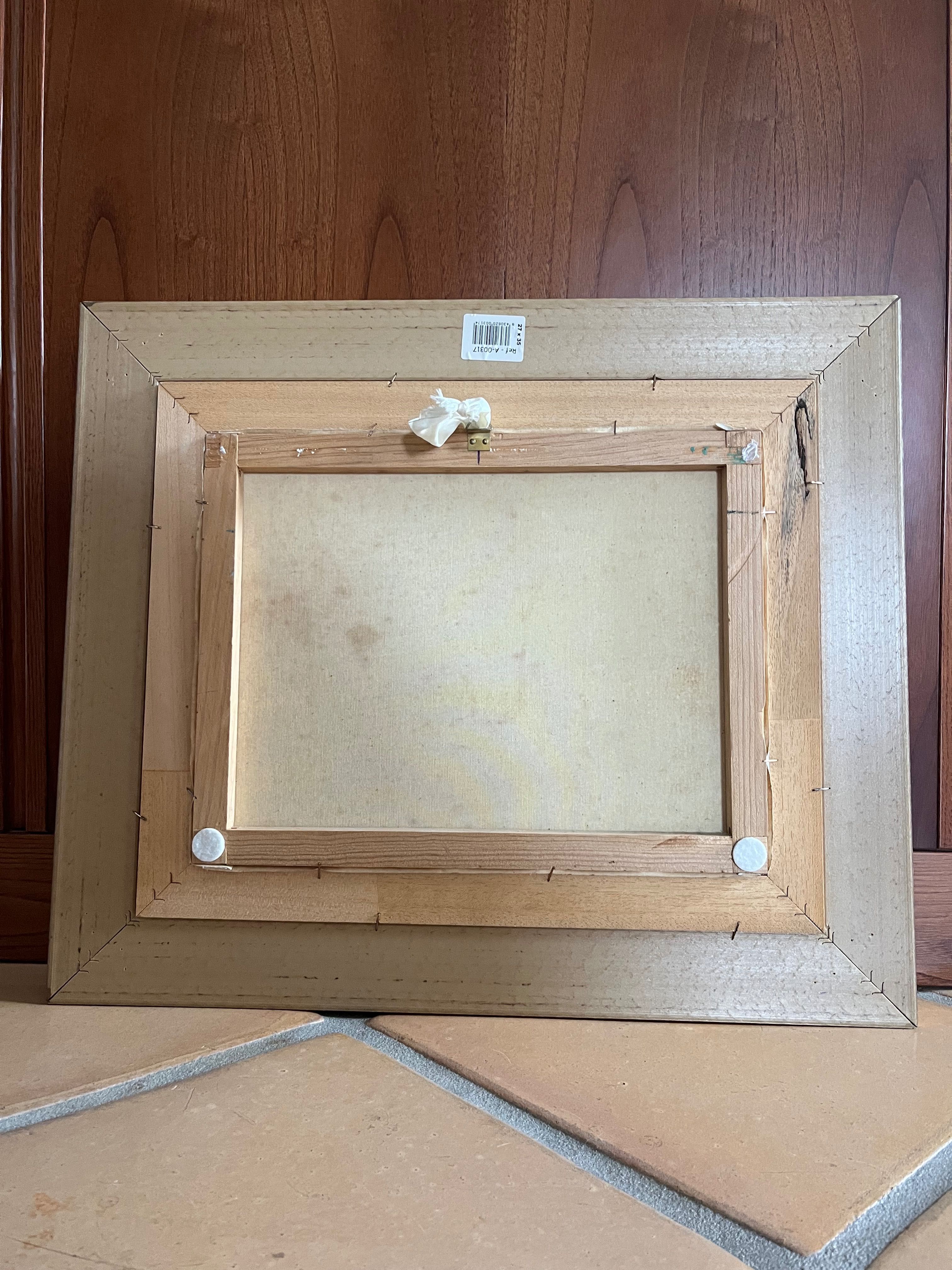 Quadro a óleo, pintado à mão