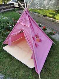 Namiot tipi dziecięce różowe