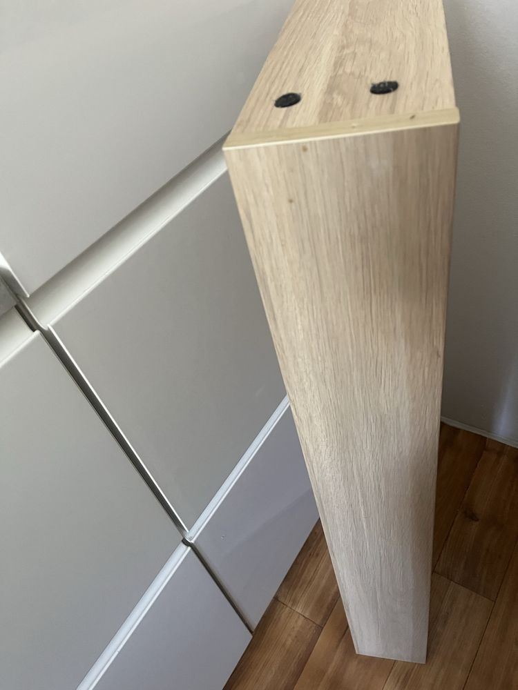 Ikea szafka Godmorgon goodmorgon z drzwiami slim dąb bejcowany