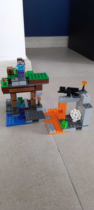 LEGO minecraft 21166 opuszczona kopalnia