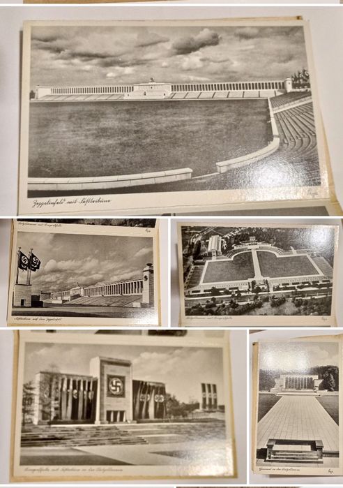 Militaria III Reich Wehrmacht Nuremberg Postais .