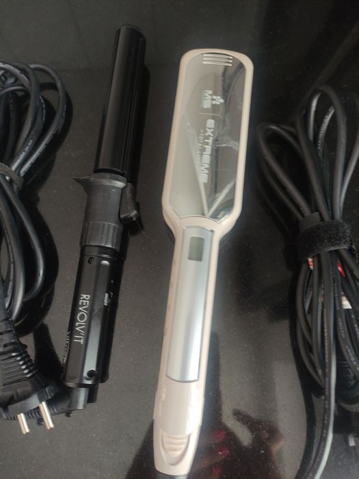 Prancha cabelo e ferro de caracóis