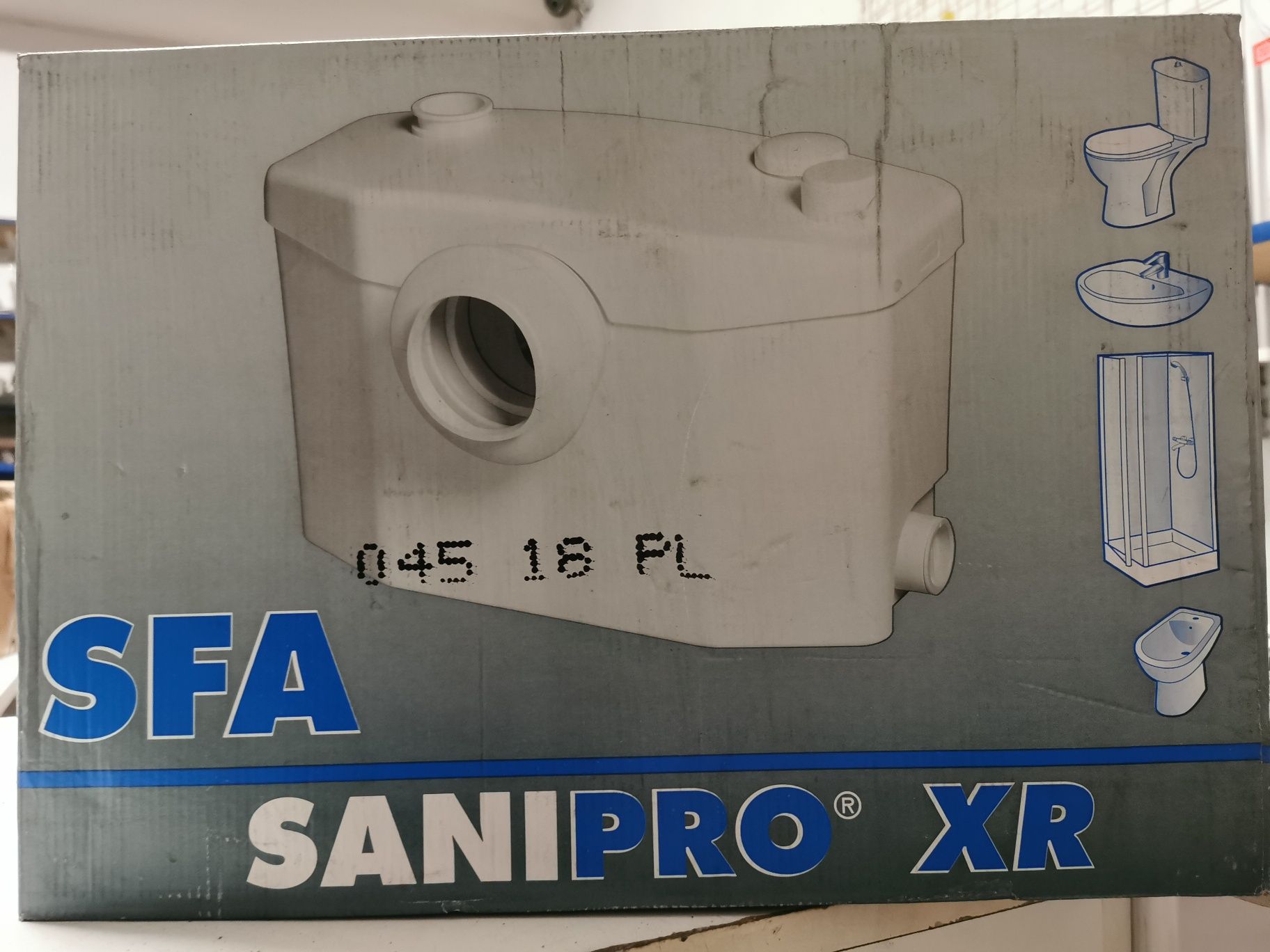 Pompa z rozdrabniaczem SFA SaniPro XR