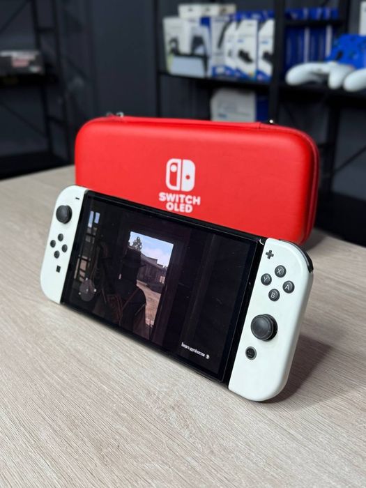 Nintendo Switch OLED портативна ігрова приставка від нінтендо!