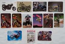 Calendários de bolso - Tema: Motos