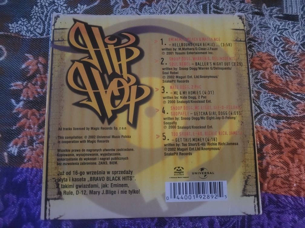 CD Hip Hop BRAVO 2002 Magic Records