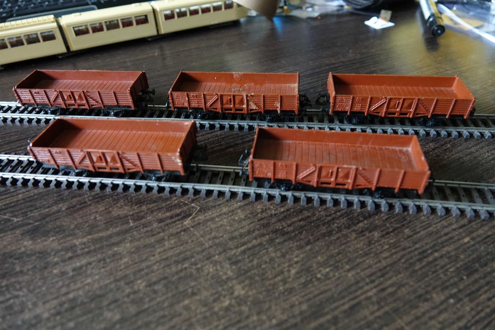 Wagoniki towarowe HO