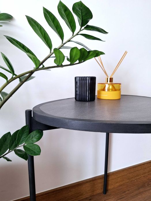 Mesa de apoio estilo industrial