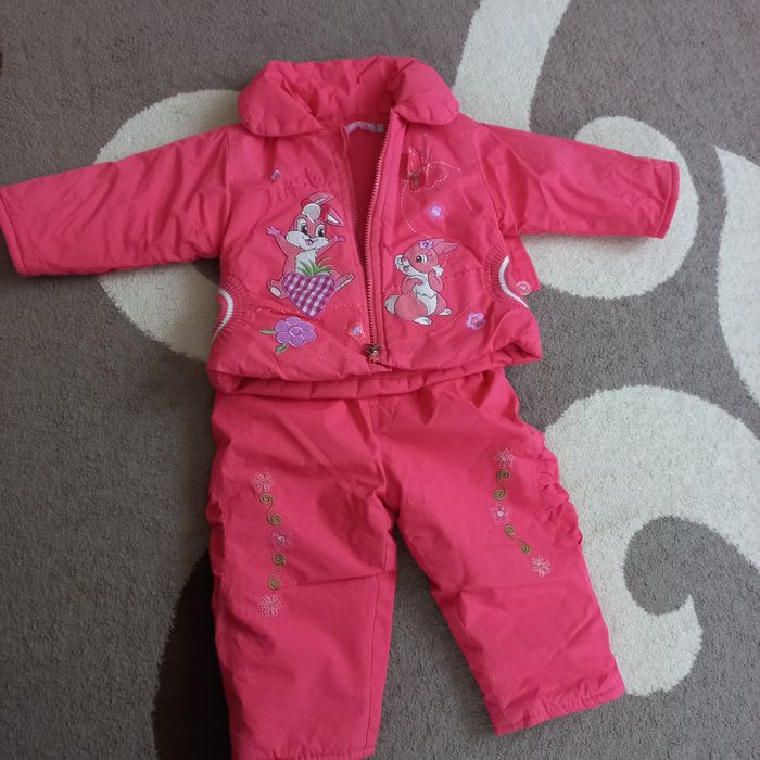 Осінній комбінезон для дівчинки