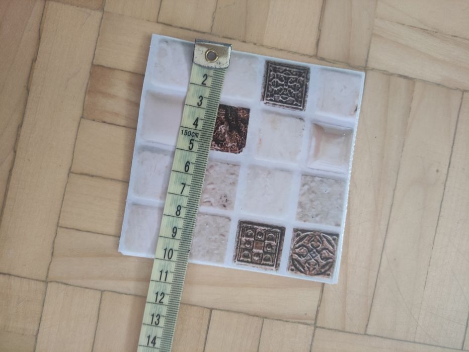 10szt. Naklejki w mozaikowe wzory, samoprzylepne