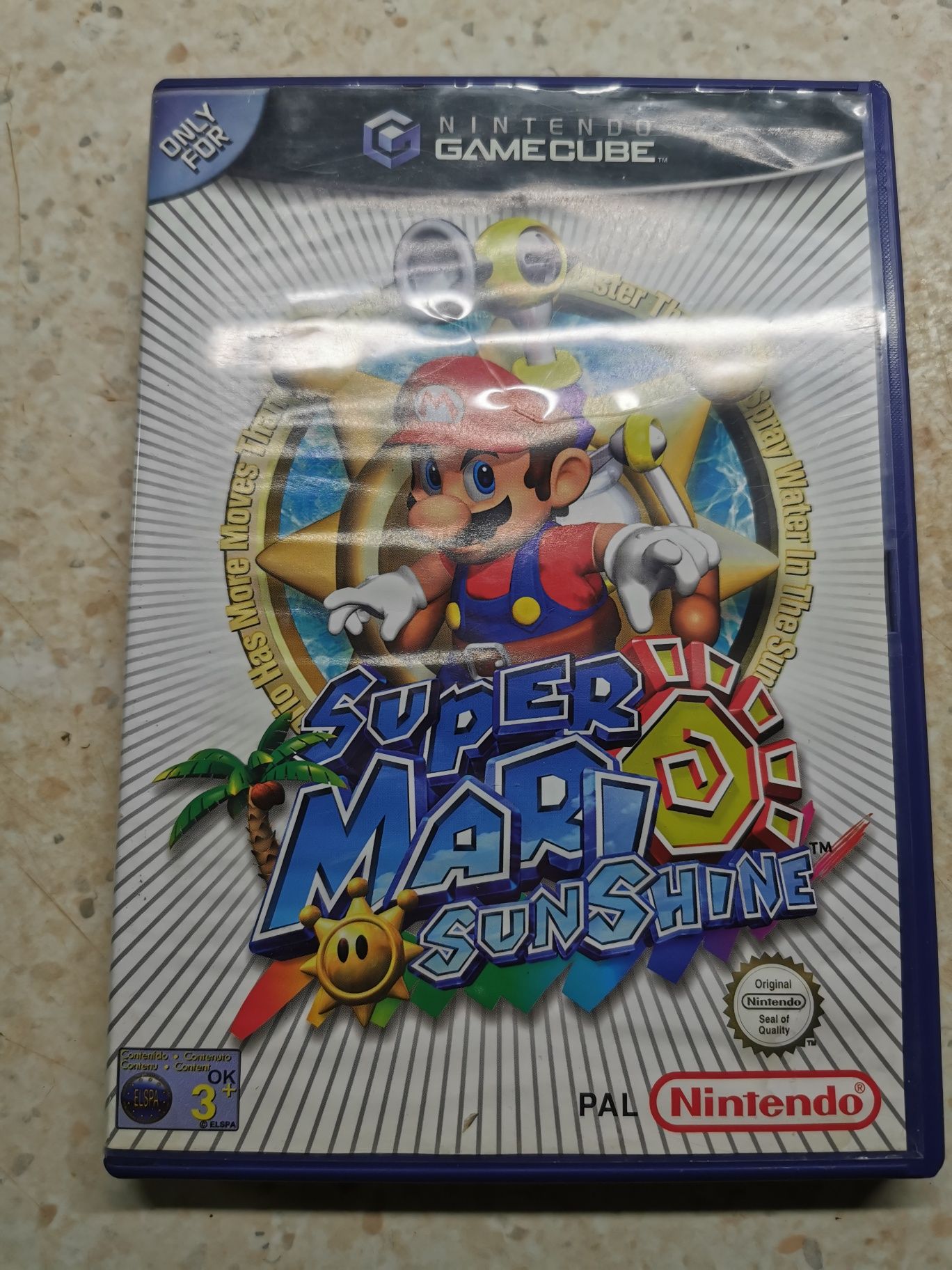 Mario Sunshine Nintendo Gamecube Ang