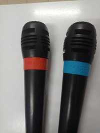 Używane mikrofony do PS2 singstar przewodowe
