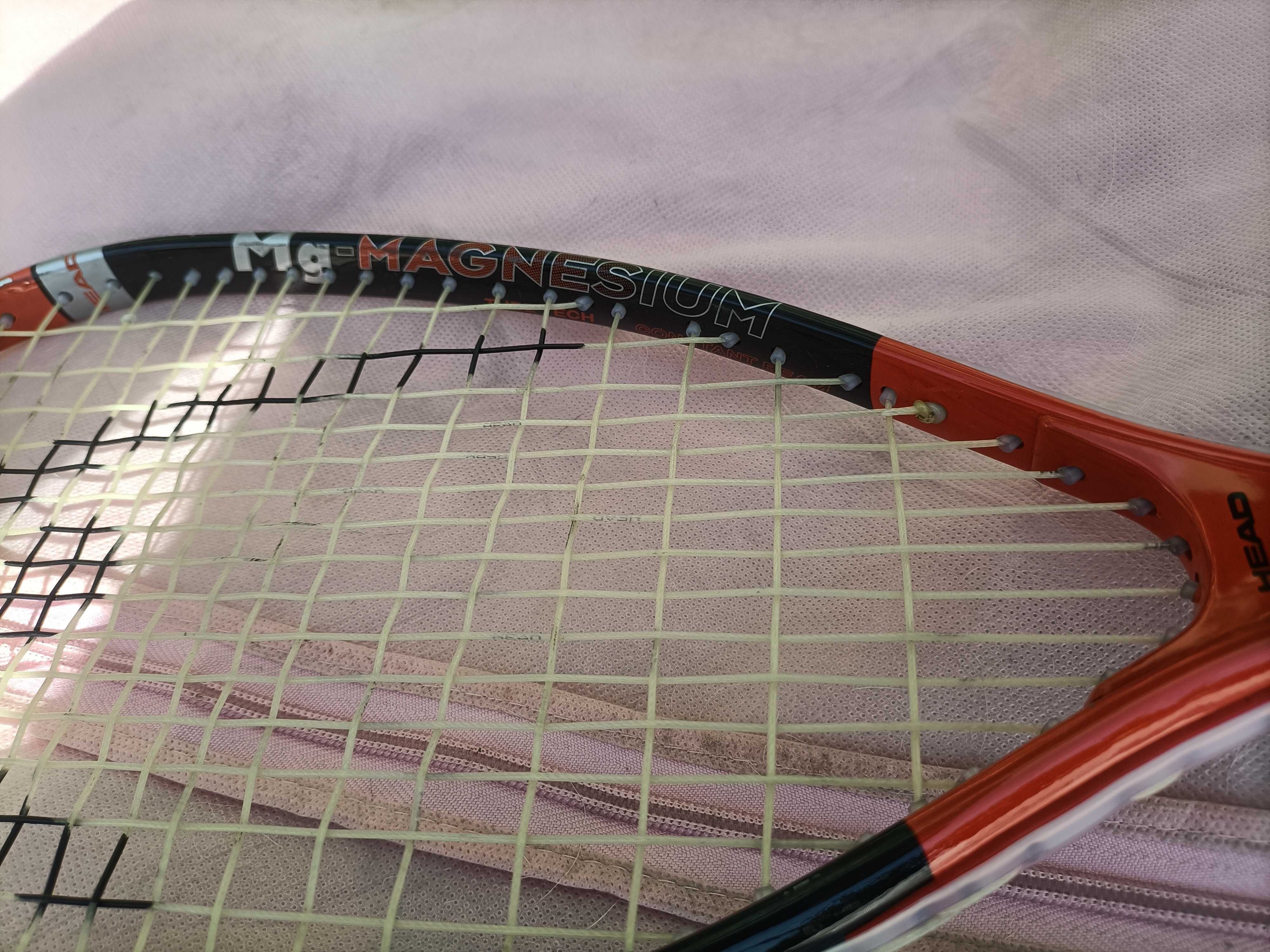 Raquete squash usada