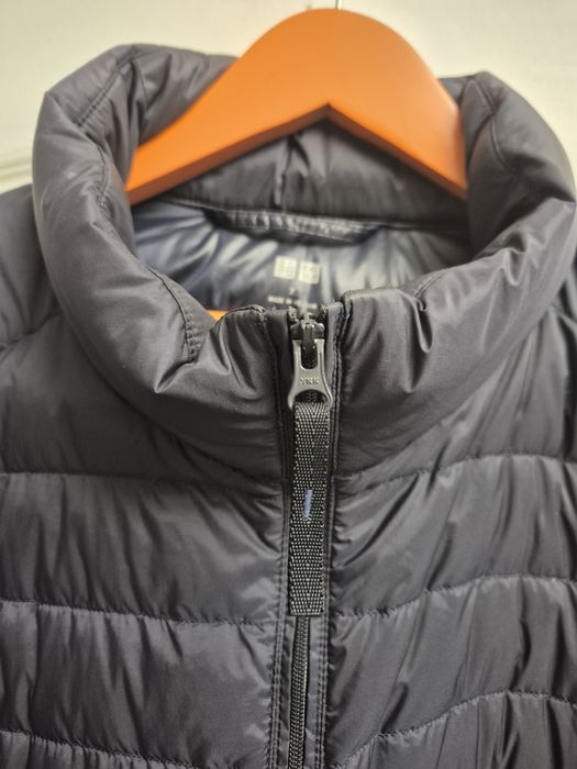 Микропуховик UNIQLO blue-gray р. .XL