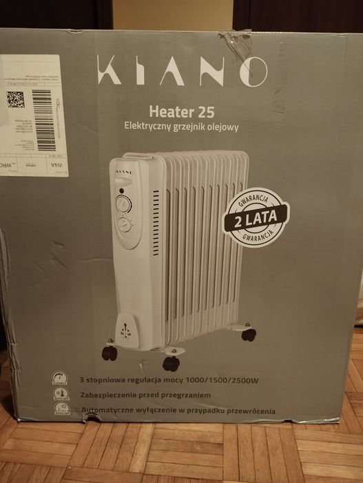 Elektryczny grzejnik olejowy