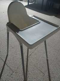 Cadeira Refeição ikea
Cadeira alta c/tabiro, branco/prateado