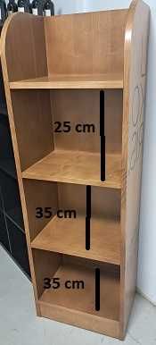 Expositor de madeira maciça para garrafas